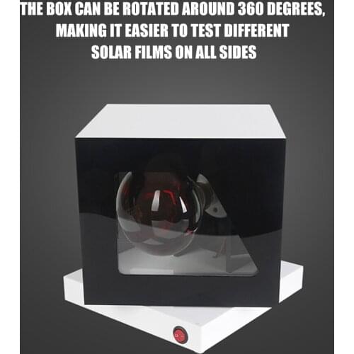 MO-623 Car Insulation Film Performance Tester Test Light Solar Glass Baking Lamp Tools