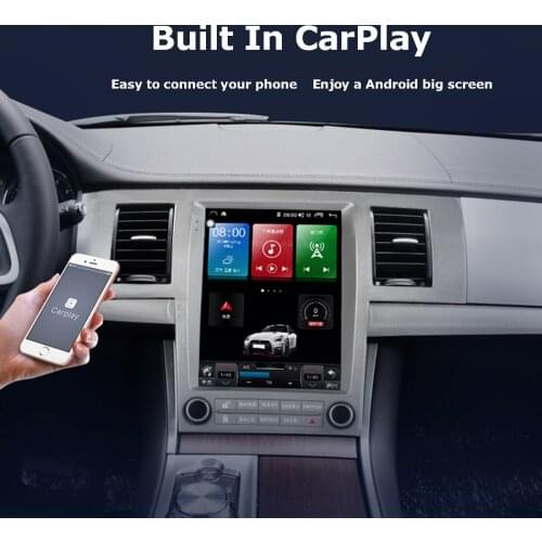9.7" Android 10 Car Video Player For Jaguar XF 2004-2015 6+128G With Bluetooth Head Unit Stereo GPS Navigation Multimedia Player