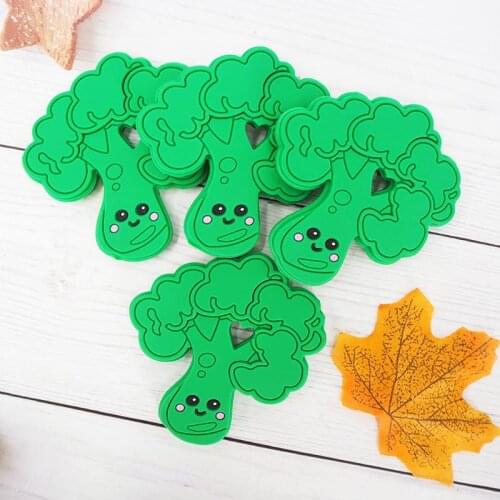 Chenkai 10PCS Silicone Princess Soldier Lion Castle Rocket Sushi Rainbow Cake Fox Teething DIY Baby Dummy Necklace Accessory