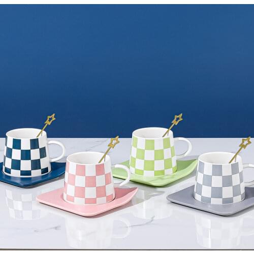 High-end tableware coffee cup and saucer set high gradeand exquisite