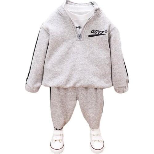 New Winter Baby Boys Clothes Children Girls Thick Jacket Pants 2Pcs/Sets Toddler Casual Costume Infant Clothing Kids Tracksuits