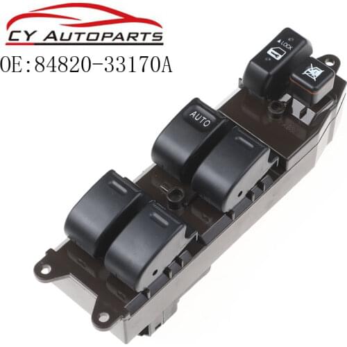 New Power Window Master Switch For Toyota Camry 04-07 Scion xA xB 84820-33170A 8482033170A