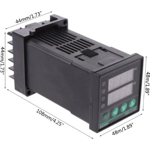 PID Digital Temperature Controller REX-C100 0 To 400°C K Type Input SSR Output A0KF