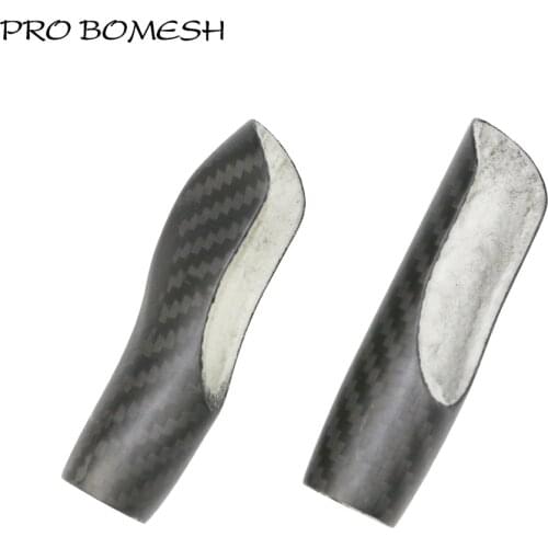 Pro Bomesh 1 Piece Fuji VSS#16 4.3g 4.8g Carbon Fiber Rear Grip Split Grip DIY Fishing Rod Building Component Repair Rod Pole