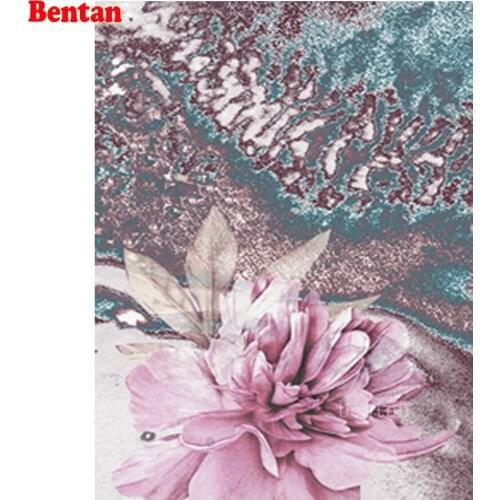 Handmade 5D Diamond Painting Abstract pink peony flower Embroidery DIY Cross Stitch kits Rhinestones Diamond Mosaic Home Decor