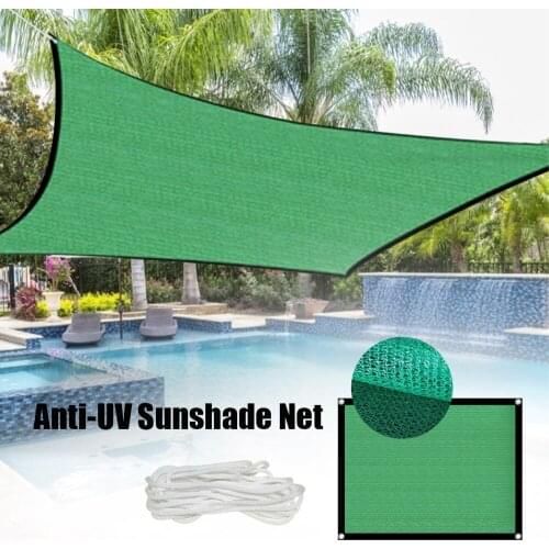 Garden Anti-UV Sunshade Net Sunblock Shade Cloth UV Resistant Net Anti-Aging Shade Netting Mesh For Plants Patio Swimming Pool