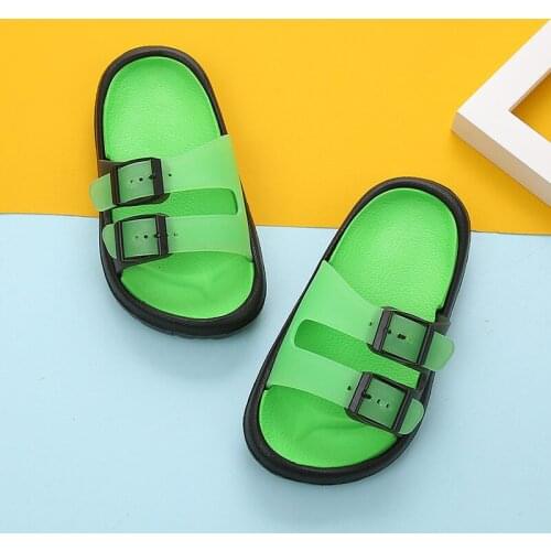 Summer Kids Girls Slippers Beach Sandals Baby Slipper Boys House Flip Flop Children Mixed Color Home Soft Casual Shoes