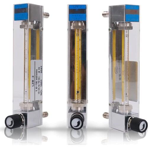 The Glass Body Material 0~60C Temperature 6-60 ml/min Flow Range 2.5% Accuracy Argon Gas Flow Meter