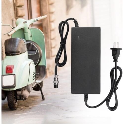 Portable Electric Bike Battery Charger 100-240V Universal Battery Charger for Electric Scooter Bicycle DC67.2V 3A US Plug