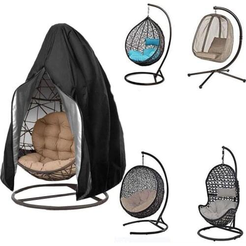 Waterproof Hanging Egg Chair Seat Patio Swing Dustproof Protect Cover for Outdoor Garden