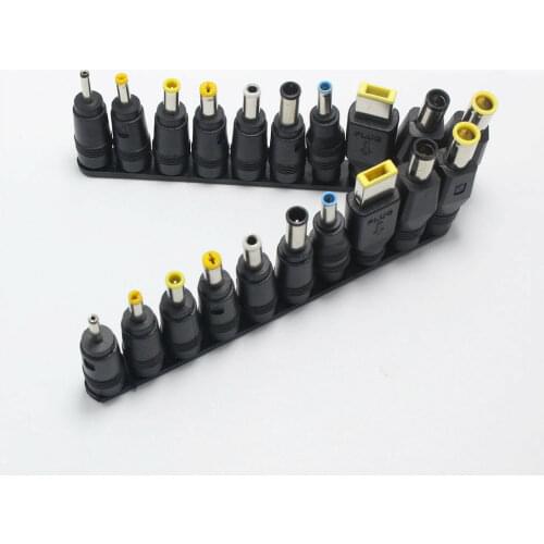 10Pcs DC 5.5x2.1mm Jack Plug For AC Power Laptop Adapter Tips Chargers Universal To Multi-type Male Jack tips