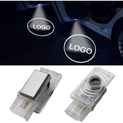 2pcs LED Car Door Welcome Logo Light For Cadillac SRX ATS XTS CT6 XT5 LED Projector Laser Lamp