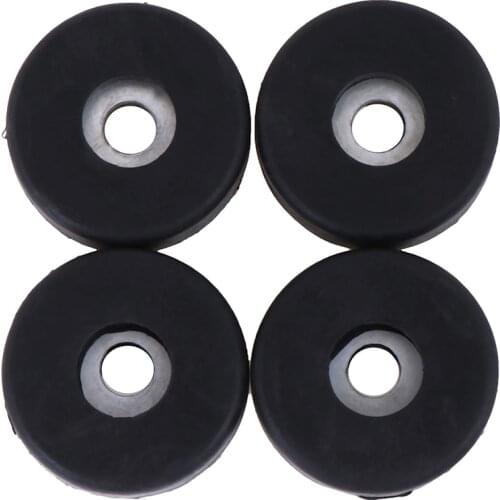 Hot 4Pcs Promotion! Rubber Bumper Universal Tape Rubber Pad Feet Bumper Washer Black New