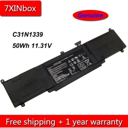 7XINbox 50Wh 11.31V Genuine C31N1339 Laptop Battery For ASUS ZenBook UX303L UX303LN TP300L TP300LA TP300LJ Q302L Q302LA