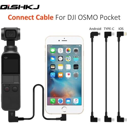 OSMO Pocket 1/2 DJI Connect Cable Type-C to Type-C/ Micro-USB for Phone Conversion Data Line DJI OSMO POCKET Accessories