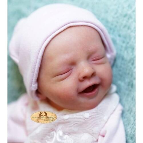 Bebe reborn kit Salia 12.5 Inches Reborn Baby Vinyl Doll Kit Unpainted Unassembled Doll Parts DIY Blank Reborn Doll Kit