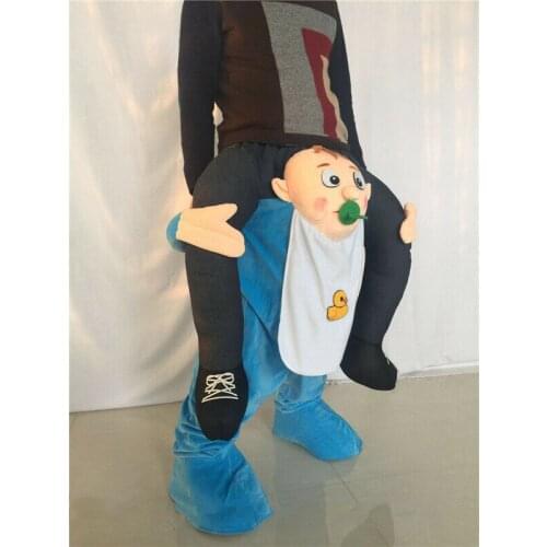 Halloween Adults Cosplay Me Baby Mascot Costume Unisex Stage Fancy Dress Ride On Factory Wholesale + Free Postage