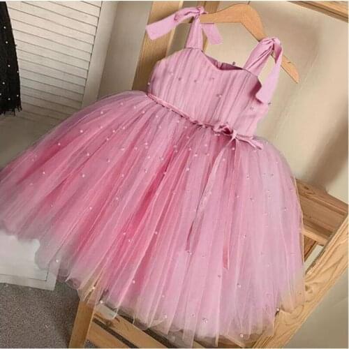 Summer Dress Formal Dresses Girls Dress 3-8Y Flower Girl Dresses For Weddings Party Dresses Princess Dress Sukienki Wizytowe