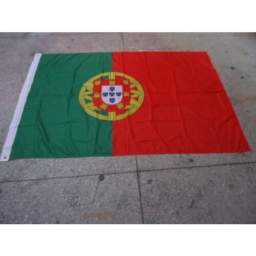 2018 Hot Selling Portugal Flag Polyester Flag 5*3 FT 150*90 CM High Quality Cheap Price In-kind Shooting
