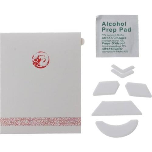 LX9B Tiger Gaming Mouse Skates Feet for logitech G903 Glides Curve Edge Enhanced