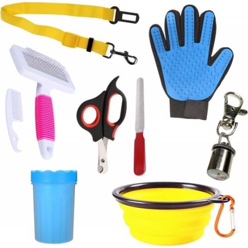 2021 New Buffer Kitten Dog Health Care Cleaning Accessory 7 Piece Starter Kit - Pet Accessories-Cleaning And Care Free Shipping