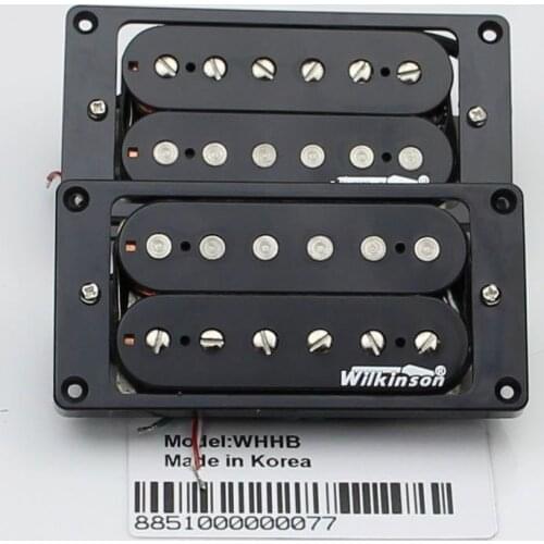 NEW Wilkinson Humbucker Guitar Pickup Set WHHB neck amp bridge Alnico 5