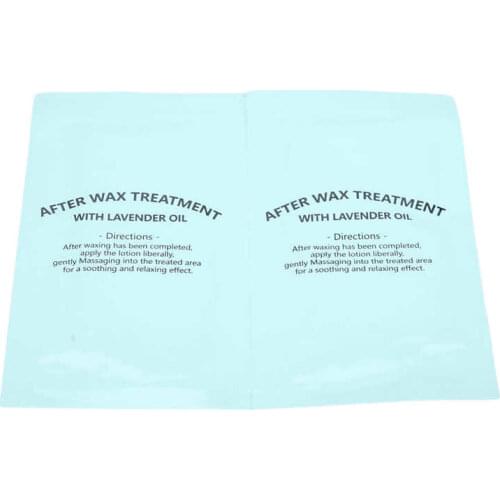 Rolling Papers Depilation Strips After Wax Treatment Wet Tissue Disposable Soothe Moisturize Skin Cleansing Wipes with Oil Wax