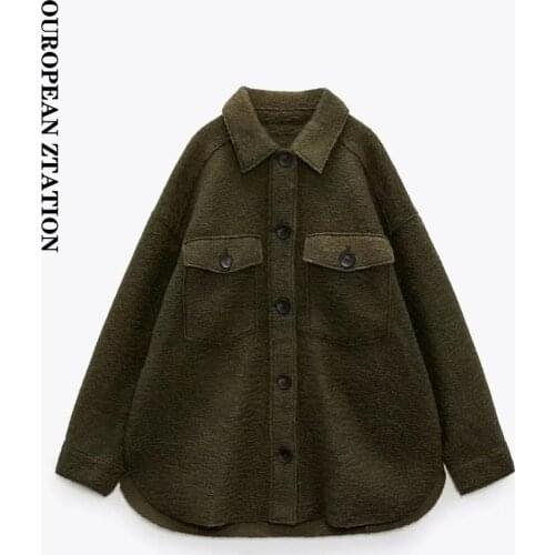 Женские куртки оверсайз OUROPEAN ZTATION China At AliExpress