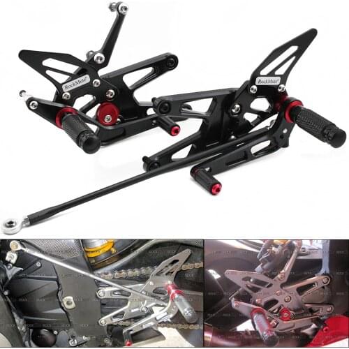 Rear Set Rearsets Foot Peg Rest Footpeg Brake Shift Shifting Lever Pedal For YAMAHA YZF R6 YZF-R6 03-05 2003 2004 2005