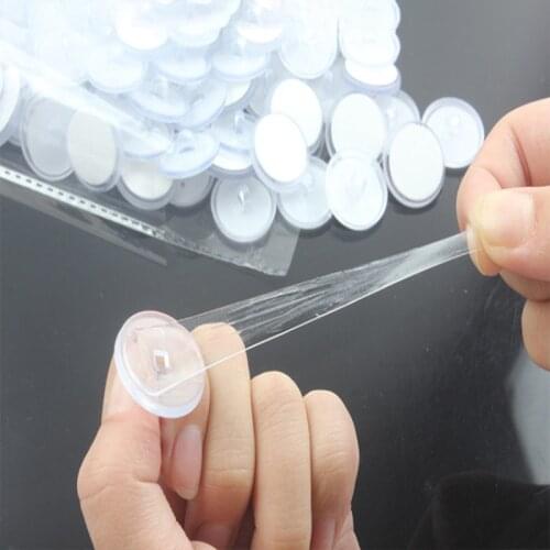 Ceiling Strong Traceless Small Disc Hook Transparent 2cm Suction Hook Home Storage Decorative Poster Hanging Self Adhesive Hook