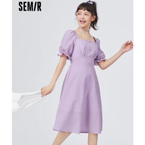 Летние платья в клетку Semir China At AliExpress