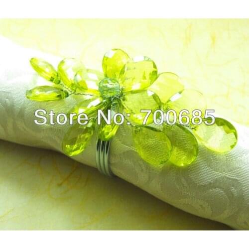 Rhinestone napkin rings wholesale wedding napkin ring and party decoration napkin ring