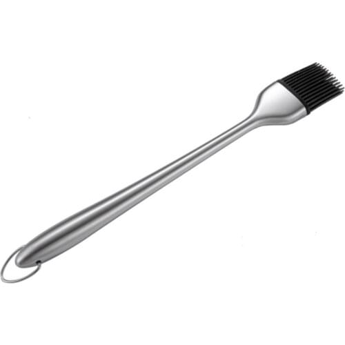 Heat-Resistant Stainless Steel Pastry Brush Anti-Rust Food Grade Barbecue Grill Baking Kitchen Gadgets And Accessories Tools