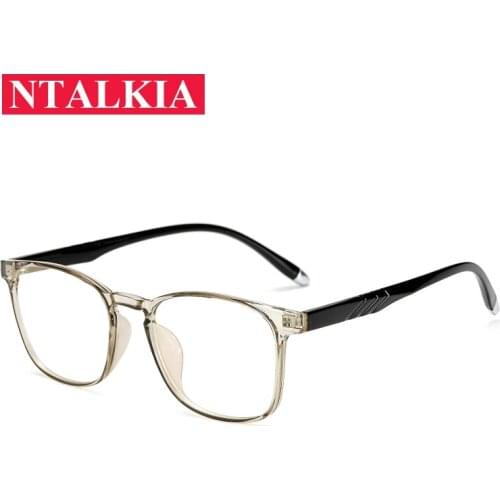 TR90 Square Frame Computer Glasses Men Women Anti Blue Radiation Work/home Tinted Blue light for gaming Eyewear eye protection