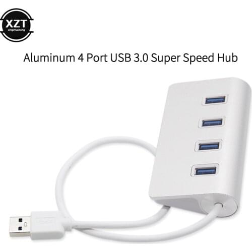 Universal USB HUB High Speed 5Gbps Multi Light USB 3.0 4 Port Multi HUB Splitter Aluminum Adapter Expander for PC Laptop