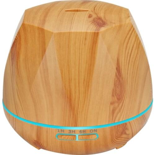 550ML Remote Control Air Humidifier Essential Diffuser Humidificador Mist Maker LED Aroma Diffuser Aromatherapy(EU Plug)