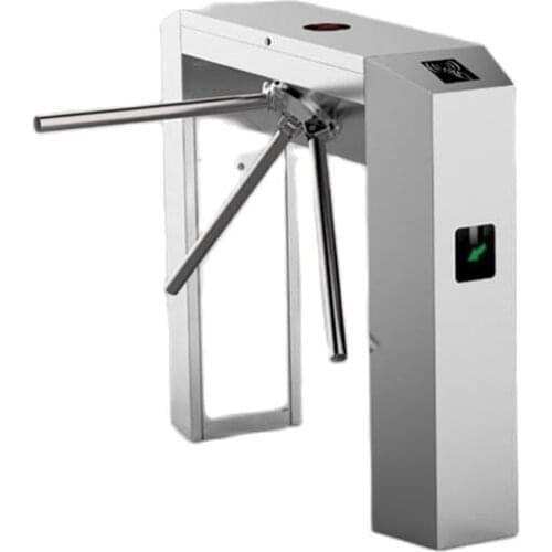 High Quality Full Automatic Tripod Turnstile Gates with QR Code Reader Entrance Security and Anti-Theft System