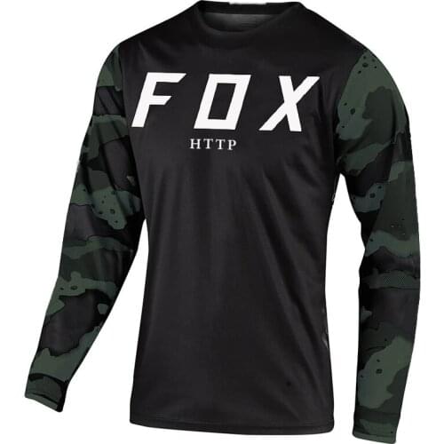 2021 Motocross Jersey Mtb Downhill Jeresy Fxr Cycling Mountain Bike DH Maillot Ciclismo Hombre Quick Dry Jersey http Fox Jersey