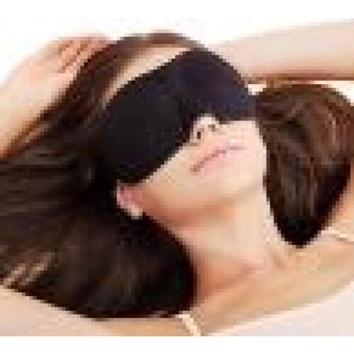 80% HOT SALES!!! Sleeping Eye Mask Blindfold Earplugs Shade Travel Sleep Aid Cover Light Guide