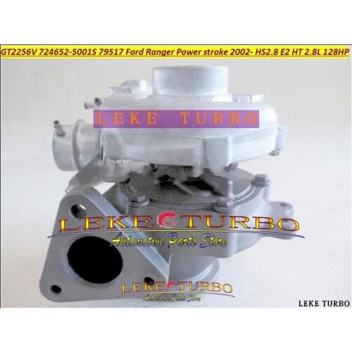 Free Ship GT2256 724652 724652-0001 724652-0007 724652-5001S 79517 Turbo For FORD Ranger Power stroke HS2.8 HT 2.8L Navistar 02
