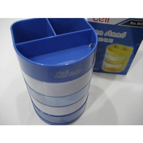 Deli 904 multifunctional pen holders of plastic
