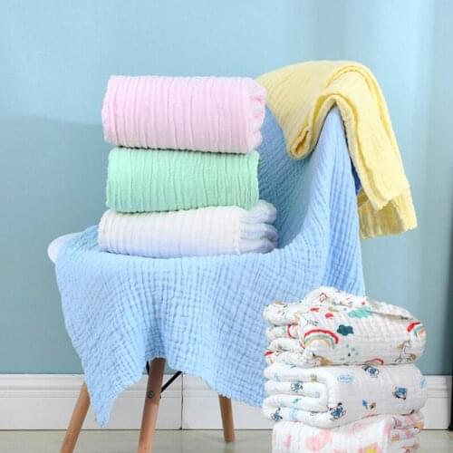 Baby Blanket Cotton Super Soft Kids Blankets Newborn Swaddle Soft Infant Wrap Bath Towel Girl Boy Stroller Cover Wrap Sleepsack