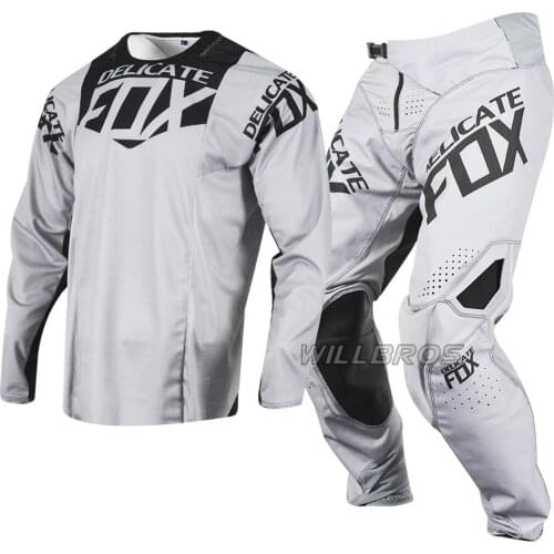 Delicate Fox 360 Kila Jersey Pants Mountain Bicycle Offroad Kits Moto Racing Gear Set Motorcycle Suit