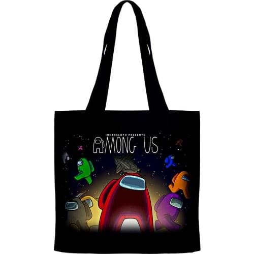 Fashion Werewolf Kill Game 3D Print Shoulder Bag Amine Figure Casual Shopping Bag Handbag Cartoon Phone Card Holder Pouch Gifts