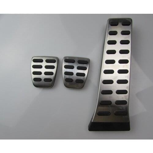 MT AT Car Accelerator Gas Fuel Brake Clutch Foot Pedal Cover for KIA Sportage QL 2016 2018 for Hyundai Sonata Fe