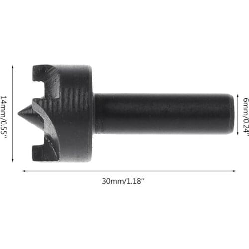 Plum Blossom Thimble Drill Bit Mini Lathe Machine Woodworking DIY Tool Durable 6mm Useful Cycling Repair Tool Mini Lathe Thimble