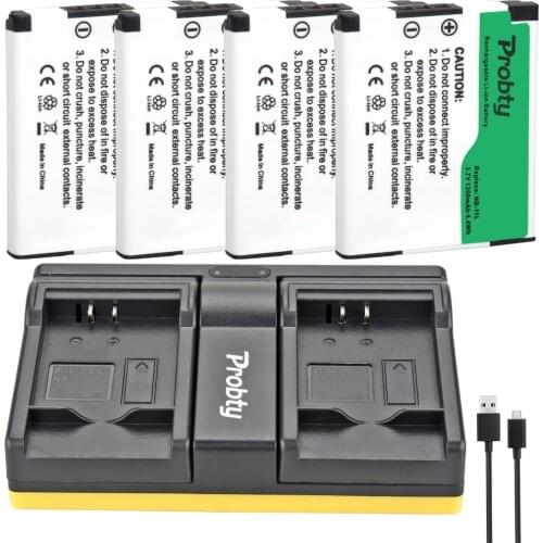 NB-11L Battery + Charger for CANON PowerShot A2300 A2400 A3400 A4000 A4050 50IS ELPH 170 IS ELPH 320 HS ELPH 340 HS ELPH 350 H