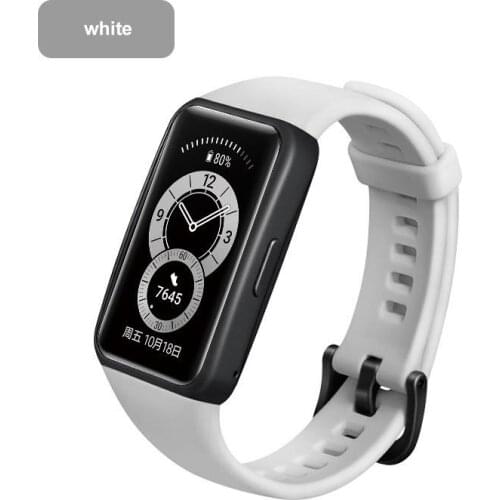 2021 Silicone Sports Watchband For Huawei Honor Band 6 Smartwatch Wristband Replacement For Huawei Band 6 Strap Bracelet
