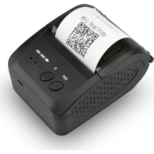 58mm Hand printer Phone printer Portable printer mini printer Bluetooth Wireless Thermal Receipt Printer