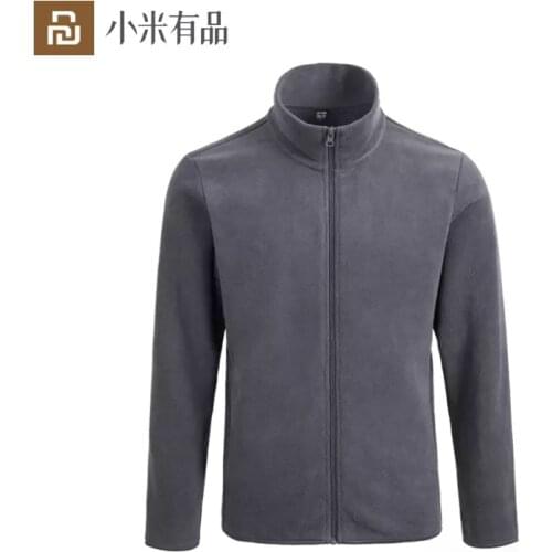 Youpin Winter Thermal Fleece Jacket Outdoors Sports Coat Soft Shell Jackets Polar Fleece Zip clothes For Men